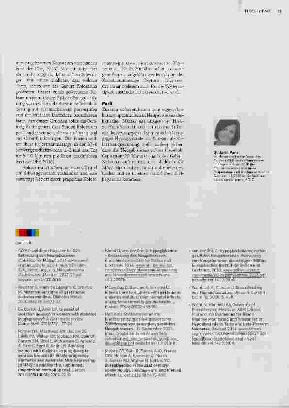 Vorschauseite 3: Schwangerschaft und Stillbeginn mit Diabetes