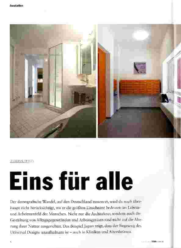Vorschauseite 1: Eins für alle