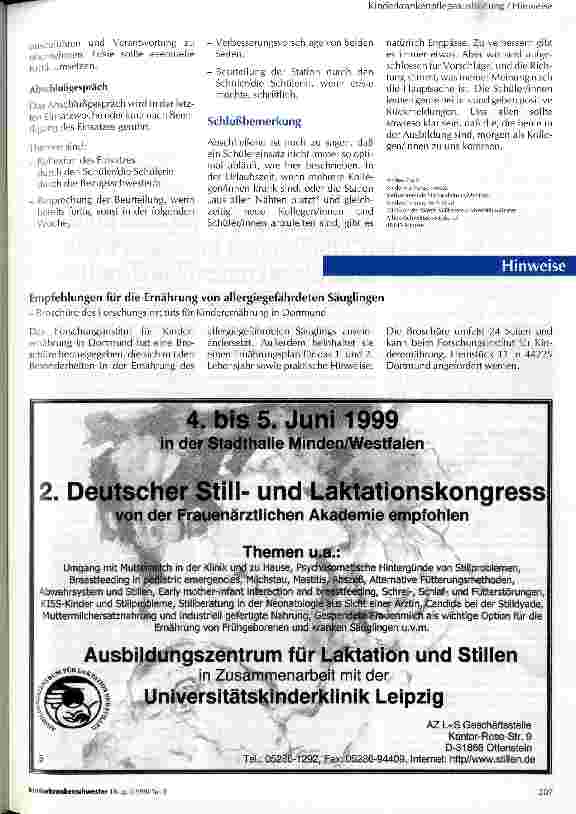 Vorschauseite 3: Schüleranleitung in der Kinderkrankenpflege Ein Konzept