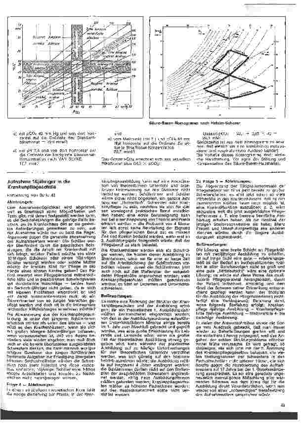 Vorschauseite 6: Einführung in die Wasserund Elektrolyttherapie in der Chirurgie 4. Folge: C. Der Säure-Basen-Stoffwechsel