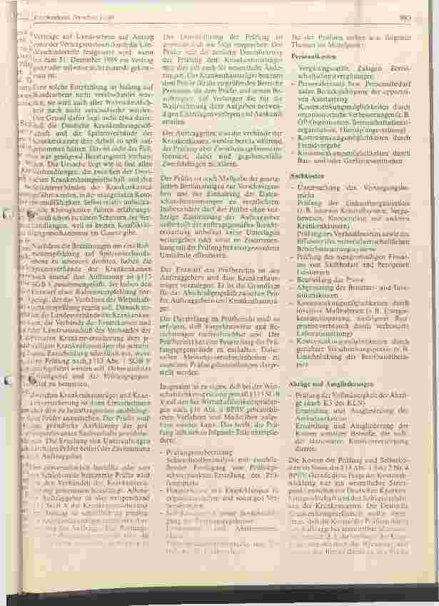 Vorschauseite 2: Paragraph 113 SGB V: Wirtschaftlichkeitsprüfung der Krankenhausbehandlung (Einschließlich Paragraph 112 Abs. 2 Nr. 3 SGB V)