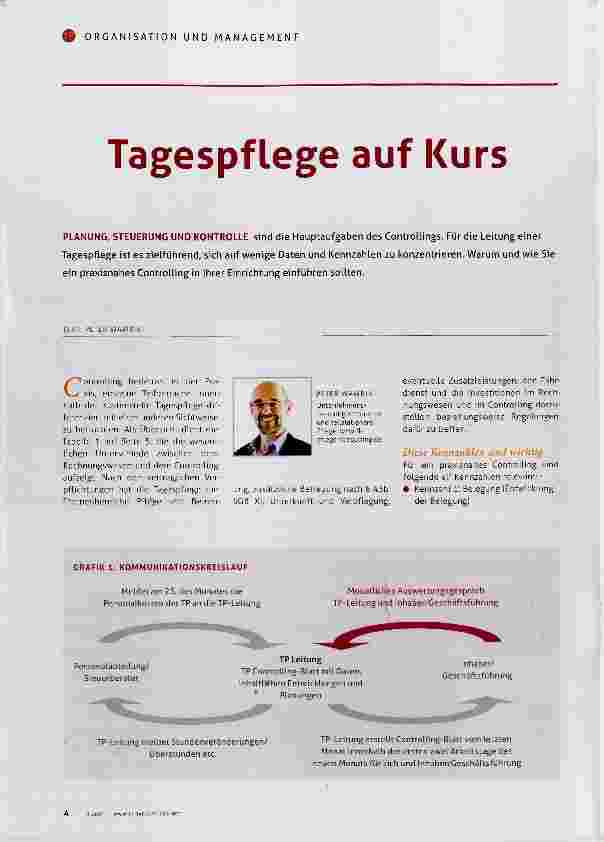 Vorschauseite 1: Tagespflege auf Kurs