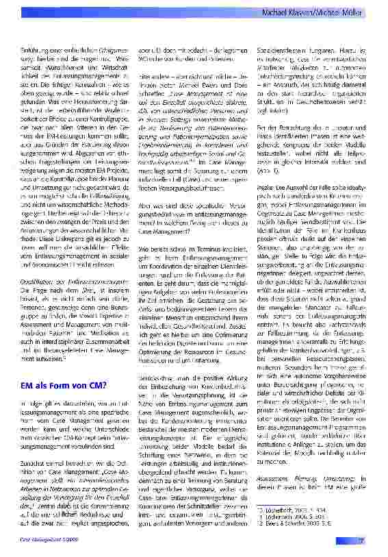 Vorschauseite 3: Entlassungsmanagement - Case Management im Zuge der Krankenhausentlassung am Beispiel der Situation in Österreich