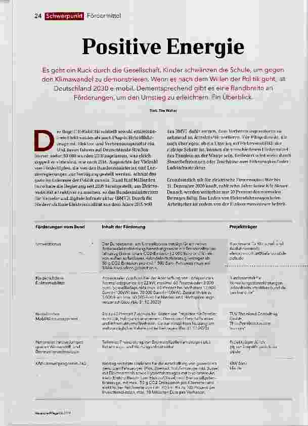 Vorschauseite 1: Positive Energie