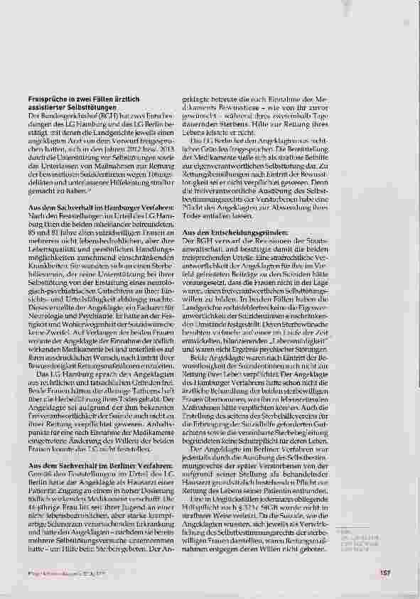 Vorschauseite 5: Neues aus der Rechtsprechung