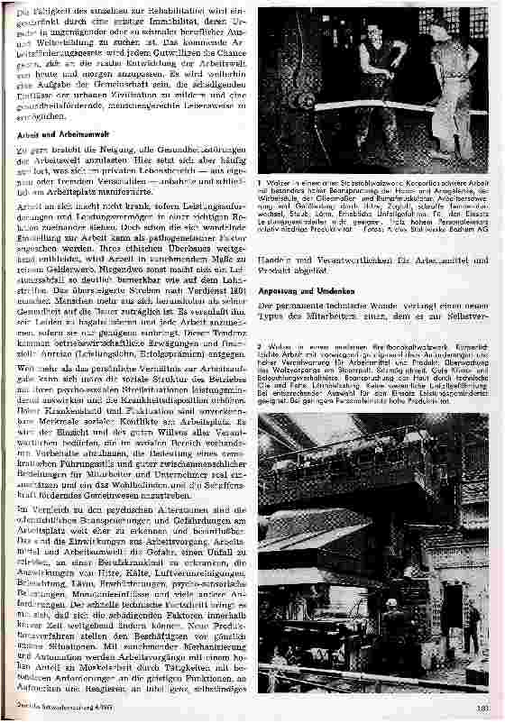 Vorschauseite 2: Werksärztliche Gedanken zur Eingliederung Leistungsgeminderter