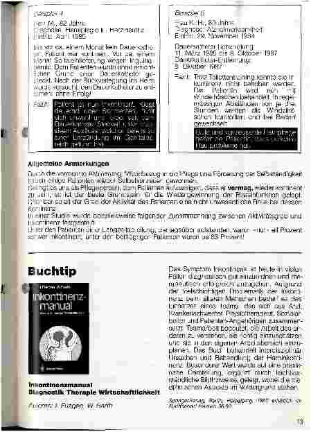 Vorschauseite 6: Urininkontinenz = Dauerkatheter? Dauerkatheter: Erleichterung für das Pflegepersonals