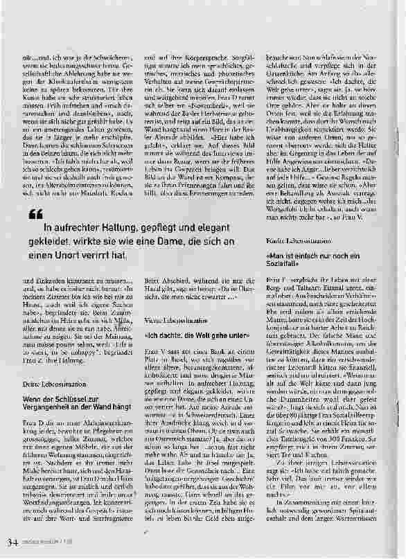 Vorschauseite 4: Weiblich, alt und arm in Basel