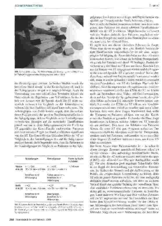 Vorschauseite 2: Warum eigentlich Spiegeltherapie?