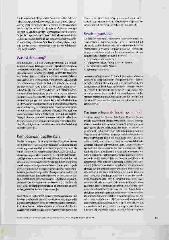 Vorschauseite 2: Das Innere Team als Beratungsmethode im forensischen Setting