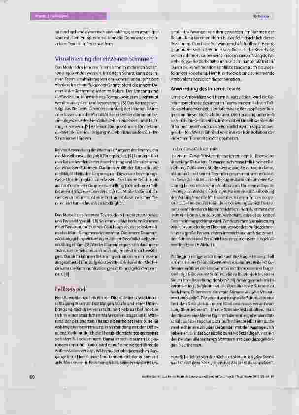 Vorschauseite 3: Das Innere Team als Beratungsmethode im forensischen Setting