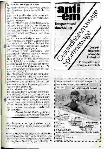 Vorschauseite 4: Altersund Pflegeheim Friensberg im Berner Seeland Ein vielfältiger, interessanter Arbeitsplatz