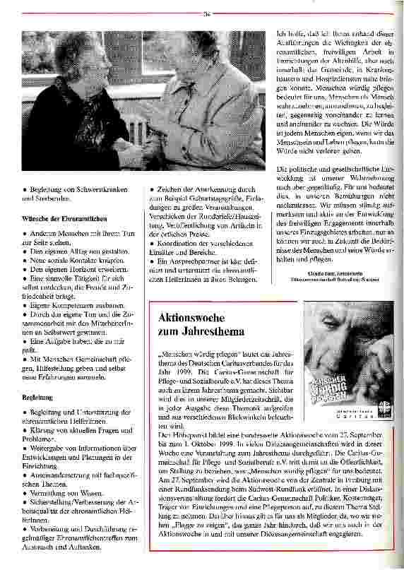 Vorschauseite 2: Die menschliche Würde pflegen