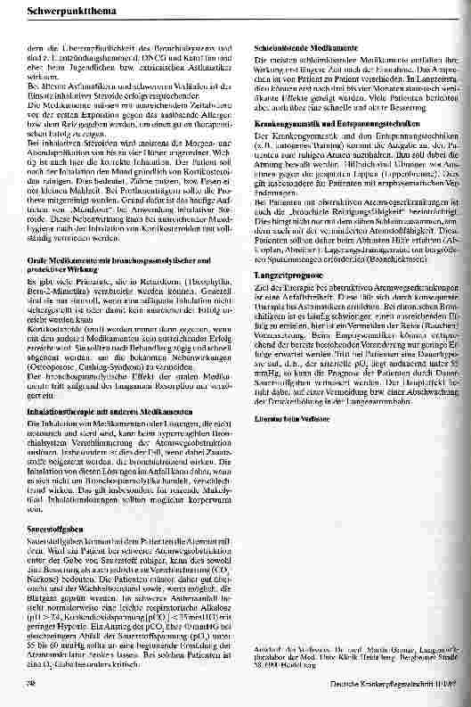 Vorschauseite 3: Obstruktive Atemwegserkrankungen