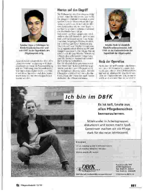 Vorschauseite 2: Eine Tagesklinik stellte sich vor Ambulantes Operieren