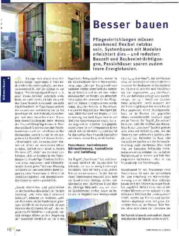 Vorschauseite 1: Besser bauen
