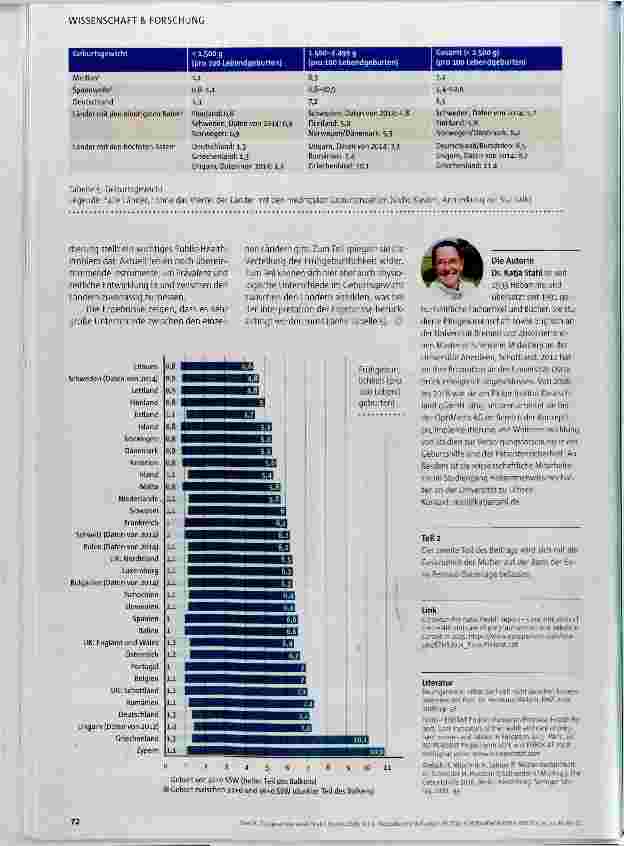 Vorschauseite 6: Neugeborene in Europa
