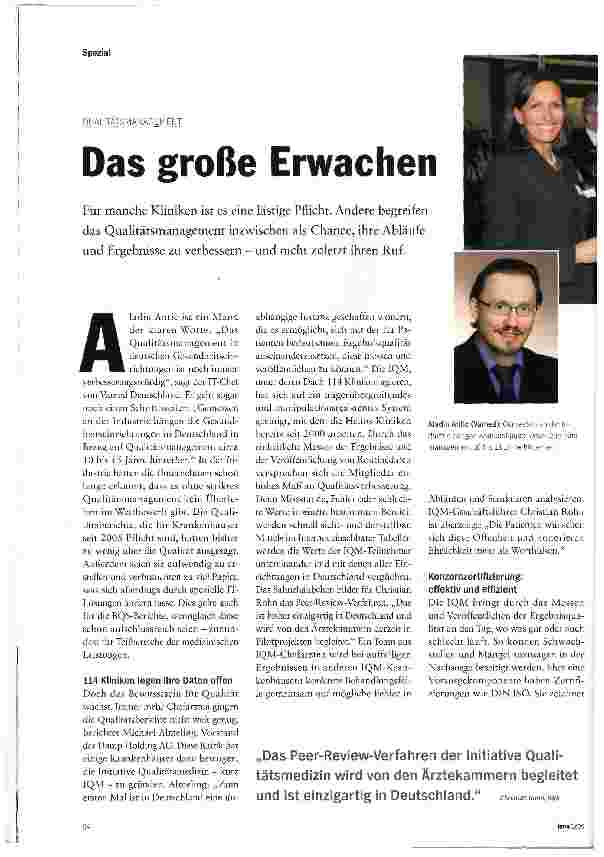 Vorschauseite 1: Das große Erwachen
