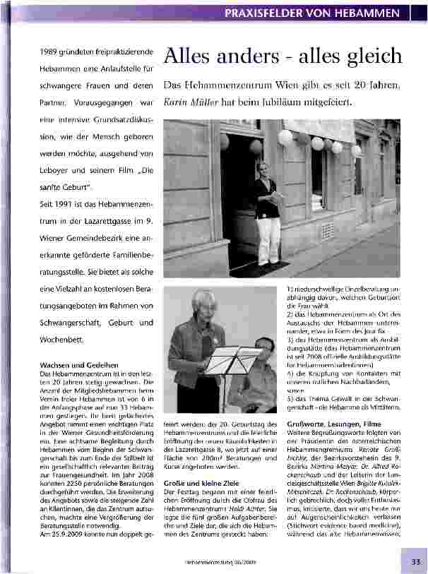 Vorschauseite 1: Alles anders - alles gleich