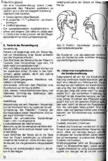 Vorschauseite 4: Sondenernährung Allgemeine Überlegungen zu Entwicklung, Anwendung, Zusammensetzung und Gebrauch der Sondenernährung