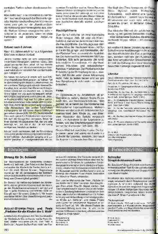 Vorschauseite 3: Die kranke Haut des Kindes 2. Teil