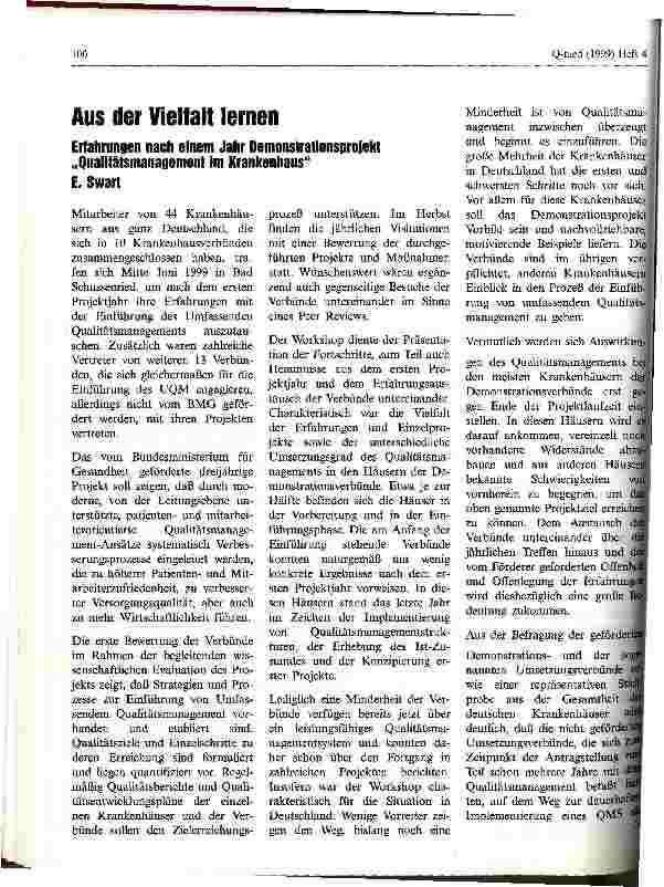 Vorschauseite 1: Aus der Vielfalt lernen
