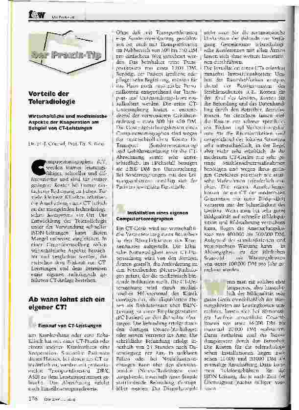 Vorschauseite 1: Vorteile der Teleradiologie