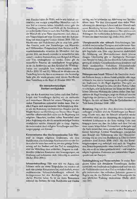 Vorschauseite 3: Mit Tod und Sterben religionssensibel umgehen