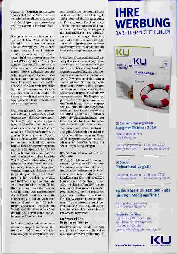Vorschauseite 2: Hygiene Im Krankenhaus