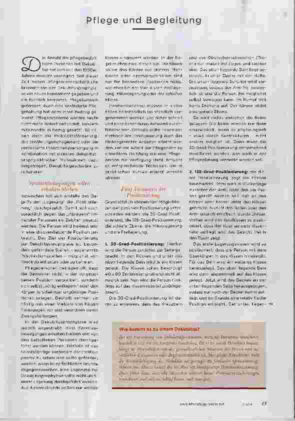Vorschauseite 2: Frei von Druck POSITIONIEREN