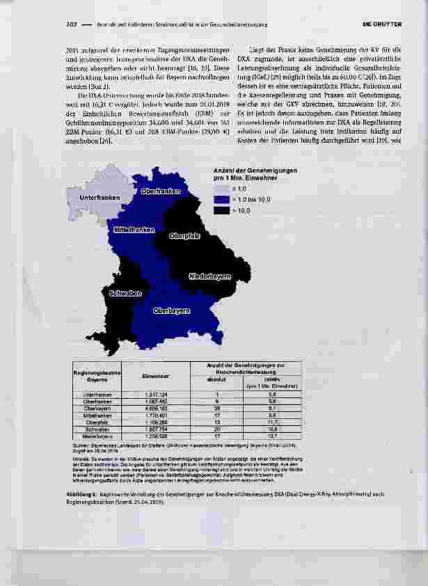 Vorschauseite 3: Strukturqualität in der Gesundheitsversorgung Regionale Unterschiede am Beispiel der Osteodensitometrie