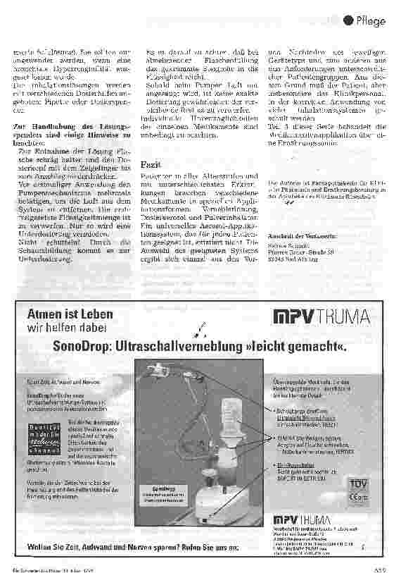Vorschauseite 5: Erklärungsbedürftige Applikationsformen 4. Teil: Elektrische Vernebler