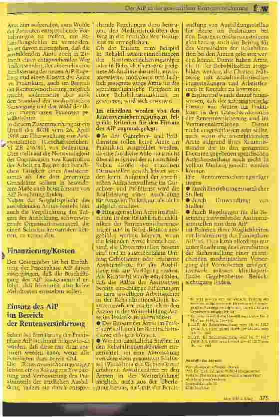 Vorschauseite 3: Der AiP in der gesetzlichen Rentenversicherung