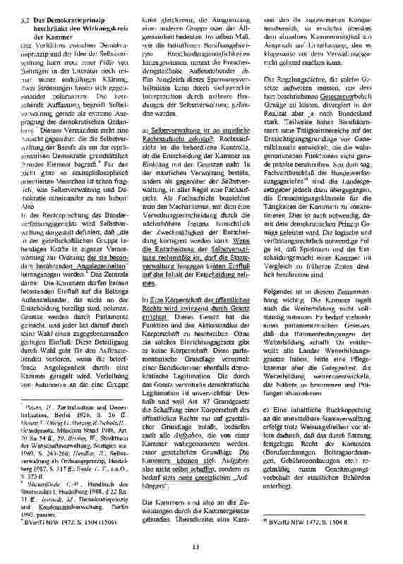 Vorschauseite 3: Kammern für Pflegeberufe: Voraussetzungen, Chancen und Gefahren
