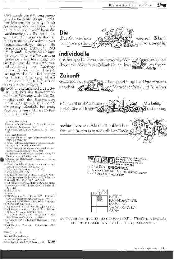 Vorschauseite 3: Rechtsprobleme des Belegarztvertrages