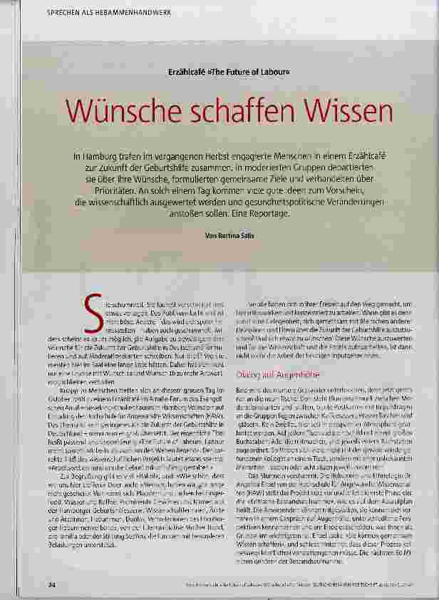 Vorschauseite 1: Wünsche schaffen Wissen