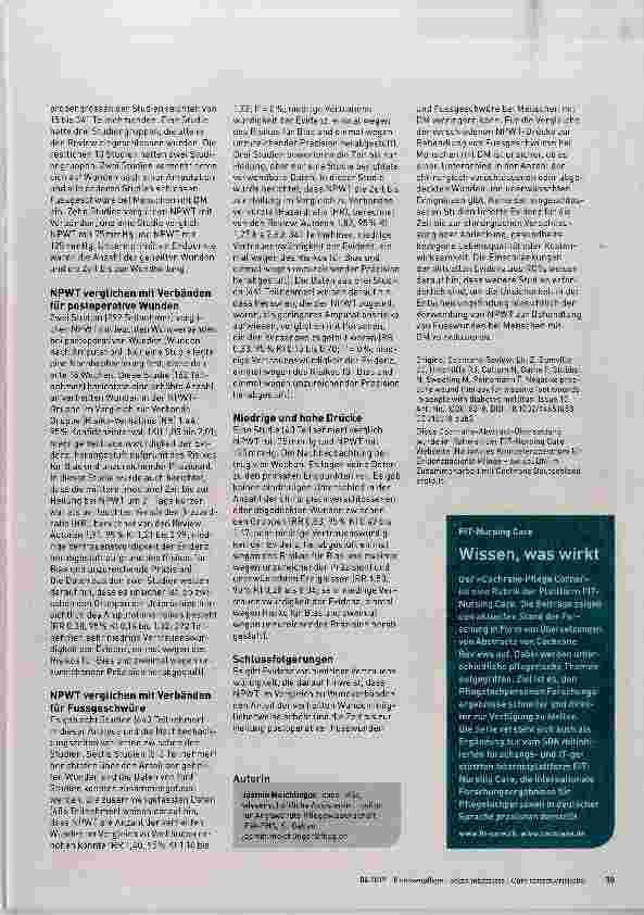 Vorschauseite 2: Unterdruck-Wundtherapie