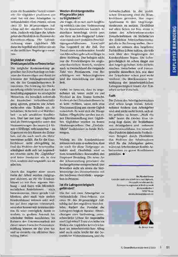 Vorschauseite 2: Flexibilität als Recruiting-Hebel Wie man die Kosten für Zeitarbeit senken kann und nebenbei ein innovatives Recruitingtool an der Hand hat