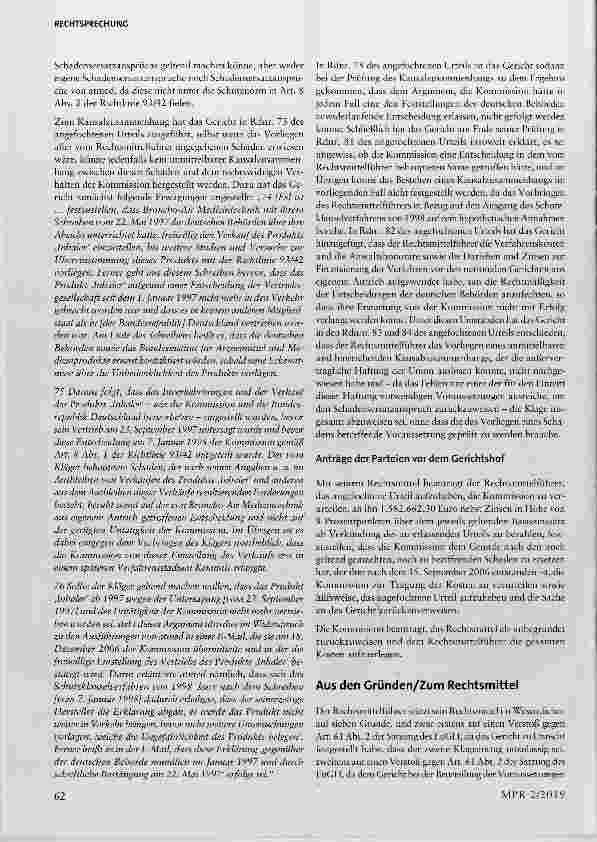 Vorschauseite 4: Untersagung des Inverkehrbringens eines Medizinprodukts