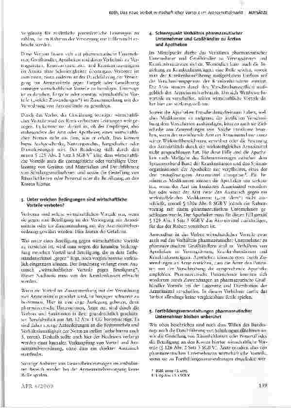 Vorschauseite 3: Das neue Verbot wirtschaftlicher Vorteile im Arzneimittelmarkt