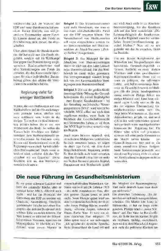 Vorschauseite 2: Große Veränderungen sind nicht zu erwarten, Enttäuschungen nicht zu vermeiden