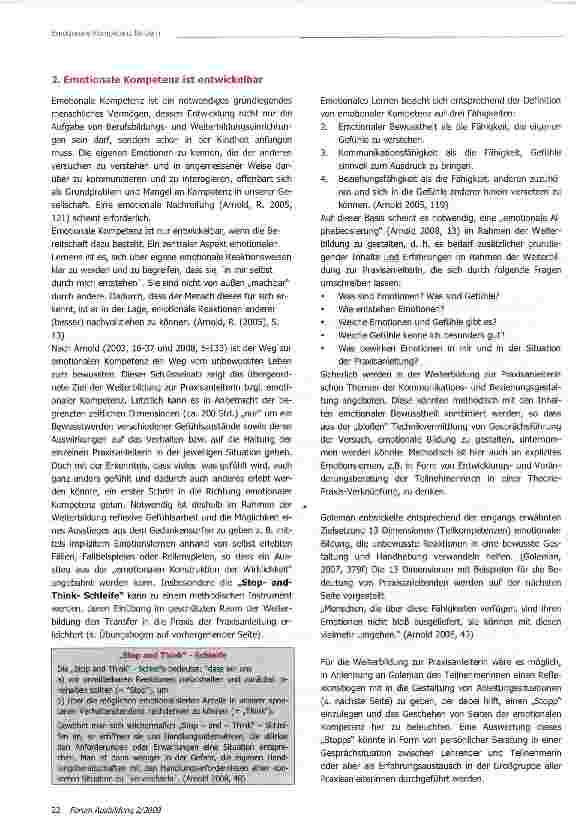 Vorschauseite 3: Emotionale Kompetenz fördern