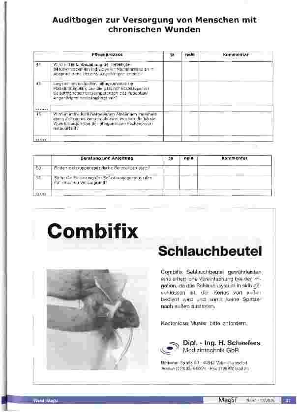 Vorschauseite 4: Expertenstandard „Pflege von Menschen mit chronischen Wunden