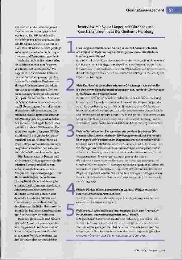 Vorschauseite 2: OP-Management erfolgreich umsetzen