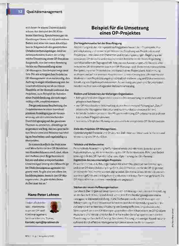 Vorschauseite 3: OP-Management erfolgreich umsetzen