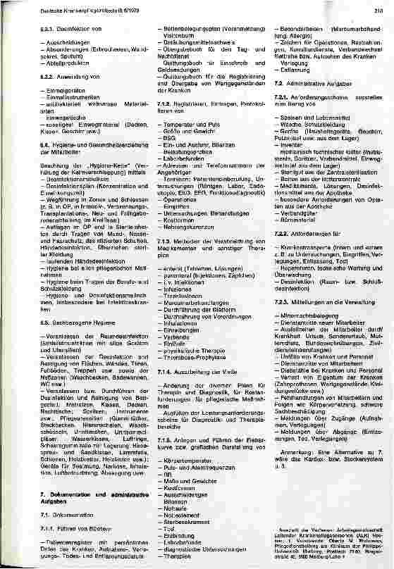 Vorschauseite 5: Tätigkeitkatalog des Krankenpflegepersonals in der allgemeinen Krankenpflege