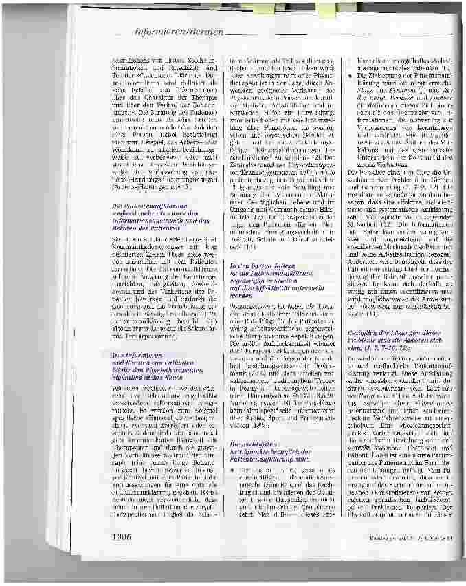 Vorschauseite 2: Prävention durch Aufklärung: Informieren und Beraten des Patienten