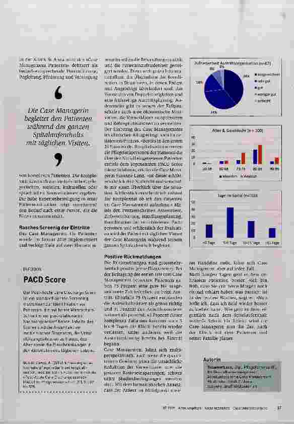 Vorschauseite 2: Fixpunkt für Patienten und Angehörige