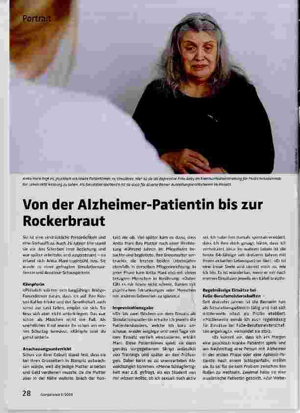 Vorschauseite 1: Von der Alzheimer-Patientin bis zur Rockerbraut
