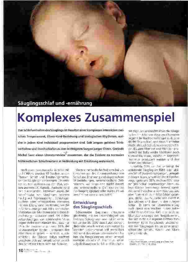 Vorschauseite 1: Komplexes Zusammenspiel